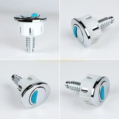 Toilet Flush Button Oval-shape Double Toilet Push Button Toilet Push Button Flush,Toilet Button Cover Oval-shape Double Pressing