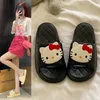 Süße Sanrio Hello Kitty's dicke Sohle Damen Hausschuhe Slides Badezimmer Strand Indoor Sandalen Mädchen Sommer Anti-Rutsch-Schuhe leicht