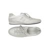 Hogan Damen Sneakers, Gr. 40.5, silber, kein Etikett