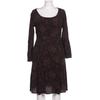 Eddie Bauer Damen Kleid, Gr. 42, braun, Viskose