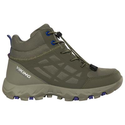 Viking - Kid's Track Mid Waterproof SL - Wanderschuhe 35 | EU 35 oliv Image