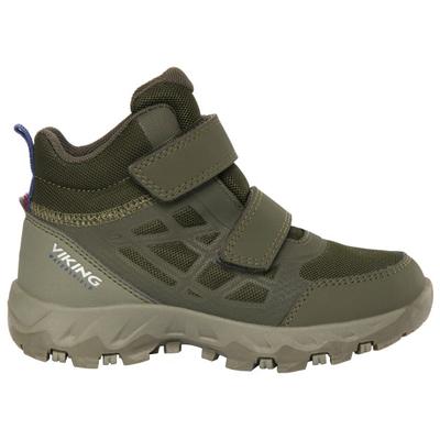 Viking - Kid's Track Mid WP 2V - Wanderschuhe 33 | EU 33 oliv Image