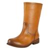 Stiefel FELMINI "Felmini Stiefel Leder", Damen, Gr. 36, braun (mittelbraun), Leder, casual, Schuhe