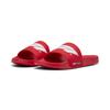 Sneaker PUMA "Formula 1 Leadcat 2.0 Logo Slides Erwachsene", Gr. 43, pop rot weiß, Obermaterial: Synthetik; Futter: Textil; Innensohle: Synthetik; Laufsohle: Synthetik, Schuhe