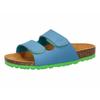 Pantolette LICO "Pantolette Bioline Velcro Kids", Gr. 26, blau, Filz, Schuhe