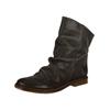 Stiefelette FELMINI "Felmini Stiefelette Leder", Damen, Gr. 38, schwarz, Leder, casual, Schuhe