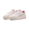 Sneaker PUMA "Carina Mia Satin Princess Sneakers Damen", Gr. 39, jasmine flower pinkscape pink, Obermaterial: Textil, Kuhleder, Synthetik; Futter: Textil; Innensohle: Textil; Laufsohle: Gummi, Schuhe