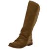 Stiefel FELMINI "Felmini Stiefel Veloursleder", Damen, Gr. 40, grau, Veloursleder, casual, Schuhe