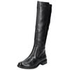 Stiefel BAGATT "BAGATT Stiefel Leder/Synthetik", Damen, Gr. 39, schwarz, Leder, Synthetik, casual, Schuhe