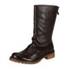 Bikerboots FELMINI "Felmini Stiefel Leder", Damen, Gr. 40, rot (dunkelrot), Leder, casual, Schuhe