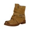 Stiefelette FELMINI "Felmini Stiefelette Veloursleder", Damen, Gr. 40, braun (hellbraun), Veloursleder, casual, Schuhe