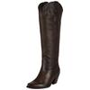 Stiefel FELMINI "Felmini Stiefel Leder", Damen, Gr. 41, braun (cognac), Leder, casual, Schuhe