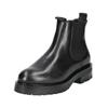 Stiefelette PAVEMENT "Pavement Stiefelette Leder/Textil", Damen, Gr. 39, schwarz, Leder, Textil, casual, Schuhe