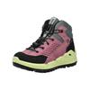 Schnürstiefelette RICOSTA "Ricosta Stiefelette Veloursleder", Kinder, Gr. 34, lila, Veloursleder, casual, Schuhe