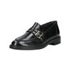Slipper PAUL GREEN "Paul Green Slipper Glattleder", Damen, Gr. 39, schwarz, Glattleder, casual, Schuhe