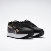 Sneaker REEBOK CLASSIC "REEBOK GLIDE RIPPLE DOUBLE", Gr. 38, schwarz, weiß, rose gold, Synthetik, Textil, sportlich, Schuhe