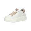 Plateausneaker GABOR "Gabor Sneaker Leder", Damen, Gr. 40, braun (latte), Leder, casual, Schuhe