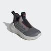 Slip-On Sneaker ADIDAS SPORTSWEAR "TENSAUR COMFORT KIDS", Gr. 32, grau three, core schwarz, pure ruby, Textil, Synthetik, sportlich, Schuhe