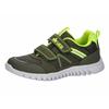 Sneaker LICO "Freizeitschuh Randy V A", Kinder, Gr. 28, grün, Synthetik, Schuhe