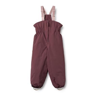 Skihose WHEAT "Sal Tech", Jungen, Gr. 122, N-Gr, lila dawn, Web, Obermaterial: 100% Nylon. Futter: 100% Polyester. Wattierung: 100% Polyester, unifarben, kontrastfarbene Details, casual, normal, Hosen, wasserdicht, atmungsaktiv, leicht wattiert,... Image