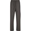 Stoffhose ANOTHER COTTON LAB "Another Cotton Lab ACL Logo Loose Pants", Herren, Gr. L, US-Größen, braun, 78% Polyamid, 22% Elasthan, unifarben, loose fit, Hosen