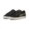 Sneaker PUMA "Jada Classic Animal Flair Sneakers Damen", Gr. 42, schwarz gold team regal rot, Obermaterial: Synthetik, Fell / Fur; Futter: Synthetik, Textil; Innensohle: Textil; Laufsohle: Gummi, Schuhe