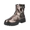 Stiefelette GABOR COMFORT "Gabor Comfort Stiefelette Leder", Damen, Gr. 41, braun (bronze), Leder, casual, Schuhe