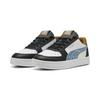 Sneaker PUMA "Caven 2.0 Run Fun Sneakers Jugendliche", Kinder, Gr. 35.5, schwarz cool blau weiß, Obermaterial: Textil, Synthetik; Futter: Textil; Innensohle: Textil; Laufsohle: Gummi, Schuhe
