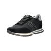 Sneaker BUGATTI "bugatti Sneaker Veloursleder", Herren, Gr. 46, schwarz, Veloursleder, casual, Schuhe