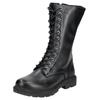 Schnürstiefel ANDREA CONTI "Andrea Conti Stiefel Leder", Damen, Gr. 41, schwarz, Leder, casual, Schuhe
