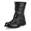 Stiefelette FELMINI "Felmini Stiefelette Leder", Damen, Gr. 42, schwarz, Leder, casual, Schuhe