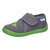 Hausschuh LICO "Hausschuh Cookie Boy", Gr. 23, grau, Synthetik, Schuhe