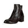 Stiefelette FELMINI "Felmini Stiefelette Leder", Damen, Gr. 40, schwarz, Leder, casual, Schuhe