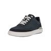 Sneaker CLARKS "Courtlite", Herren, Gr. 45, blau, Kunstfaser, casual, Schuhe, mit federndem Fußbett