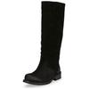 Stiefel FELMINI "Felmini Stiefel Leder", Damen, Gr. 42, schwarz, Leder, casual, Schuhe