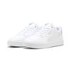 Sneaker PUMA "Caven 2.0 Holo 2.0 Sneakers Mädchen", Kinder, Gr. 38, weiß (weiß mauve mist silber pink metallic), Obermaterial: Synthetik; Futter: Textil; Innensohle: Textil; Laufsohle: Gummi, Schuhe