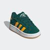 Sneaker ADIDAS ORIGINALS "CAMPUS 00S COMFORT CLOSURE ELASTIC LACES KIDS", Kinder, Gr. 21, collegiate grün, crew gelb, cloud weiß, Leder, Synthetik, sportlich, Schuhe, für Kinder