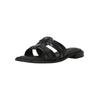 Sandale CLARKS "Ariany", Damen, Gr. 41,5, schwarz, Leder, Schuhe, mit moderner, quadratischer Spitze