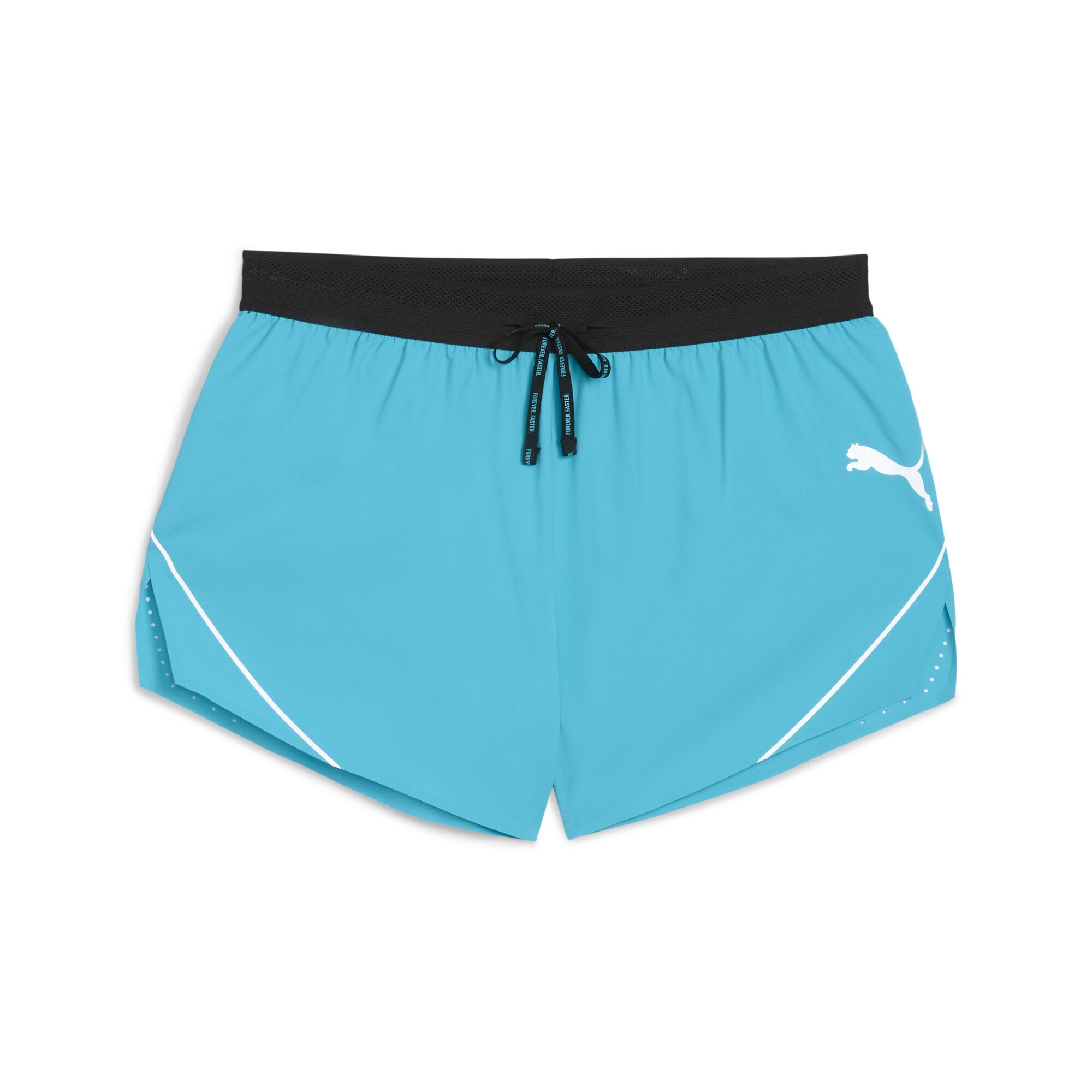 Laufshorts PUMA "RACEDAY ULTRAWEAVE 3" Split Shorts Herren", Herren, Gr. XL, Normalgrößen, blau (speed blau), Obermaterial: 100% Polyester; Innenhose: 100% Polyester; Unterer Bund: 11% Elasthan, 89% Polyester, unifarben, regular fit, Hosen Image