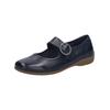 Riemchenballerina JOSEF SEIBEL "Josef Seibel Ballerinas Nappaleder", Damen, Gr. 37, blau, Nappaleder, casual, Schuhe