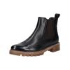 Stiefelette ARA "Ara Stiefelette Leder/Textil", Damen, Gr. 43, blau (dunkelblau), Leder, Textil, casual, Schuhe