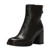 Stiefelette FELMINI "Felmini Stiefelette Leder", Damen, Gr. 41, schwarz, Leder, casual, Schuhe