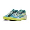 Sneaker PUMA "All-Pro NITRO™ Hoops Dreamz Basketballschuhe Erwachsene", Gr. 47, tropical blau peaceful, Obermaterial: Synthetik, Textil; Futter: Textil; Innensohle: Textil; Laufsohle: Gummi, Schuhe