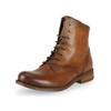 Schnürstiefelette FELMINI "Felmini Stiefelette Leder", Damen, Gr. 42, braun, Leder, casual, Schuhe