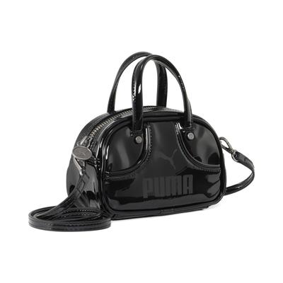 Tragetasche PUMA "1976 Micro 1 l Grip-Bag Erwachsene", Damen, Gr. B/H/T: 33cm x 10cm x 7cm OneSize, schwarz, Polyester, Taschen Image