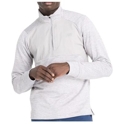 New Balance - Athletics Heat Grid 1/2 Zip - Sweat- & Trainingsjacke Gr S weiß Image