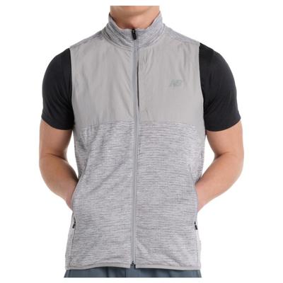 New Balance - Heat Grid Vest - Laufweste Gr M grau