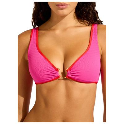 Seafolly - Women's Beach Bound Ring Front Tank - Bikini-Top Gr 42 orange Image