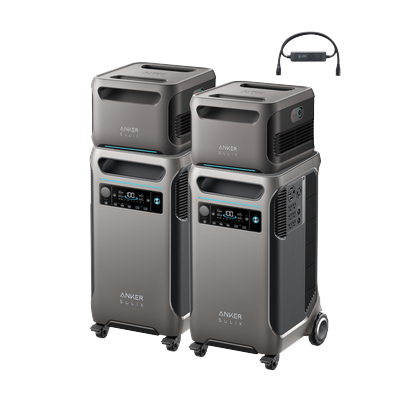 2Ã— Anker SOLIX F3800 + Double Power Hub + 2Ã— Expansion Battery