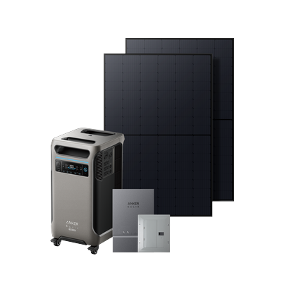Anker SOLIX F3800 Plus + Smart Home Power Kit + 2Ã— 410W Rigid Solar Panel